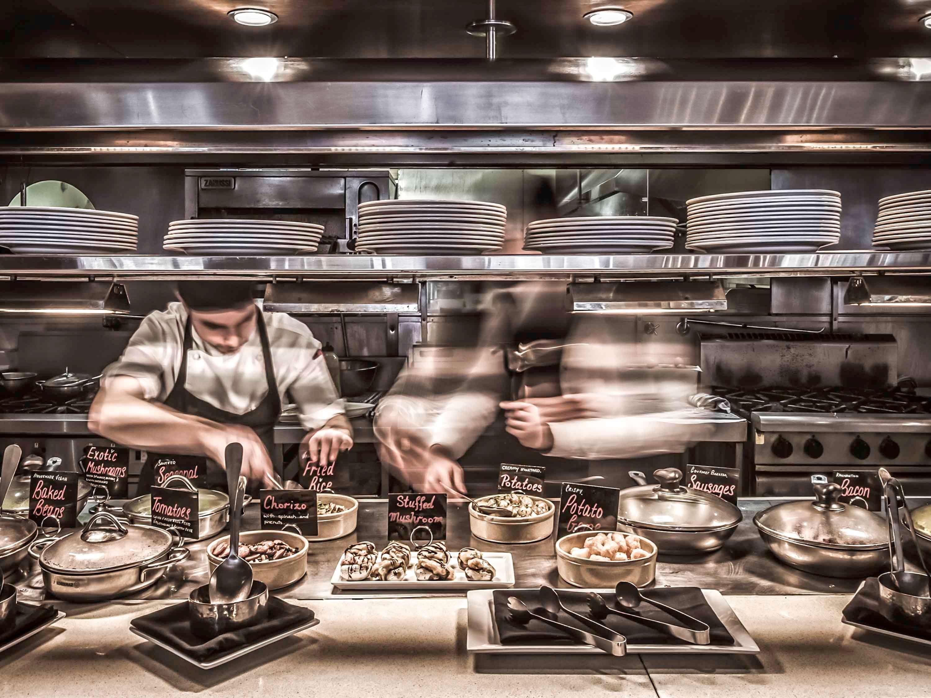 ホテル ザ プレイフォード アデレード M ギャラリー バイ ソフィテル エクステリア 写真 The kitchen at the restaurant